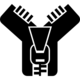 Replacement of front or back "T-ZIP" zipper